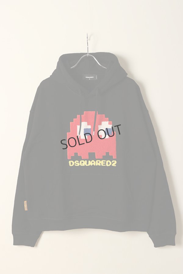 画像1: {SOLD}DSQUARED2 ディースクエアード Pac-Man Hercalina Hoodie{S71GU0635S25516-900-BCA} (1)