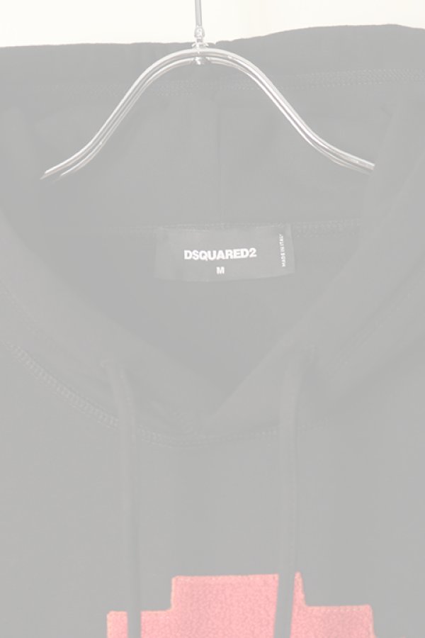 画像2:   DSQUARED2 ディースクエアード Pac-Man Hercalina Hoodie{S71GU0635S25516-900-BCA} (2)