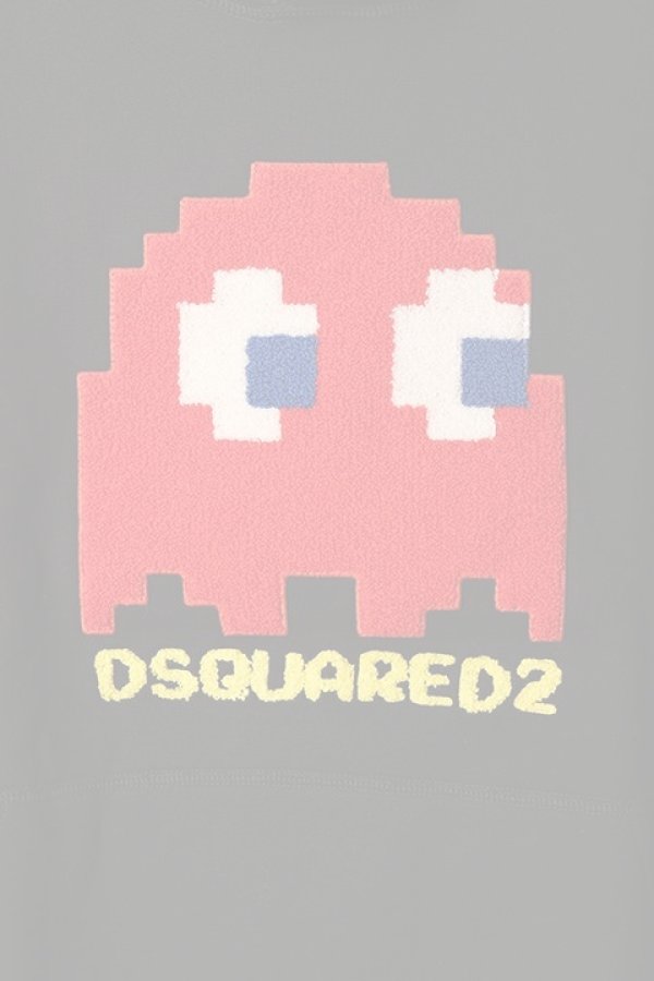 画像3:   DSQUARED2 ディースクエアード Pac-Man Hercalina Hoodie{S71GU0635S25516-900-BCA} (3)