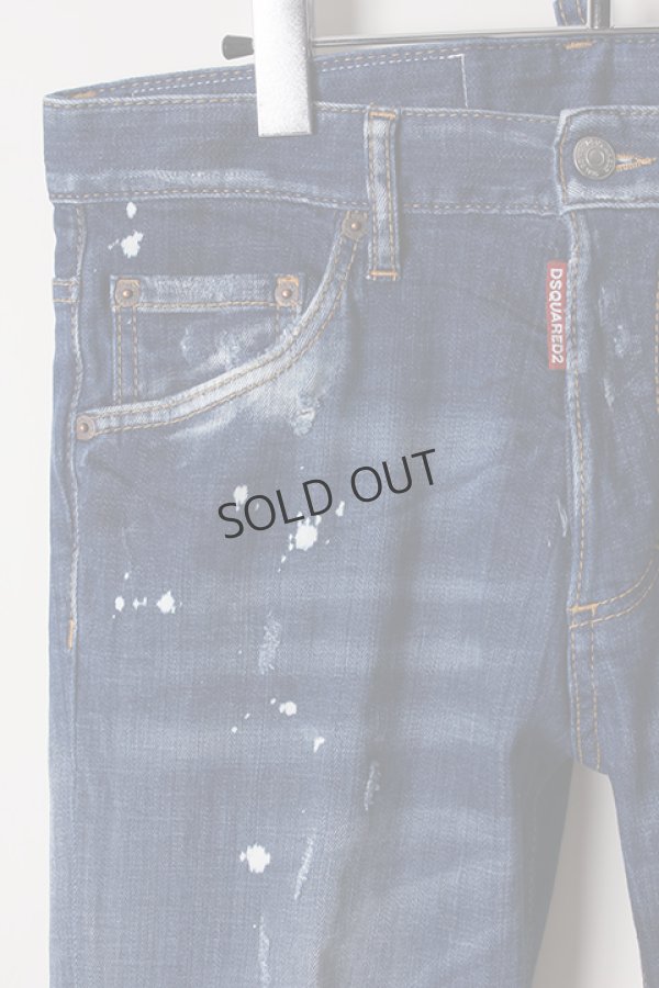 画像3: {SOLD}DSQUARED2 ディースクエアード Faded Patches Slim Jeans{-AIS} (3)