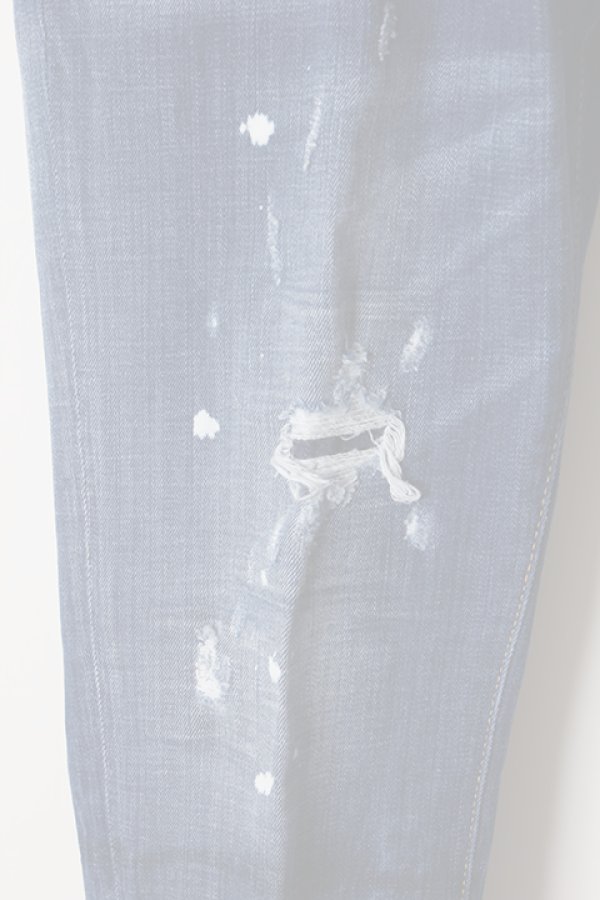 画像4:   DSQUARED2 ディースクエアード Faded Patches Slim Jeans{-AIS} (4)