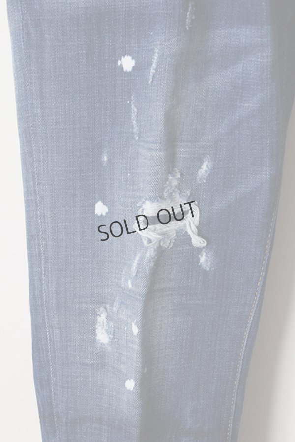 画像4: {SOLD}DSQUARED2 ディースクエアード Faded Patches Slim Jeans{-AIS} (4)