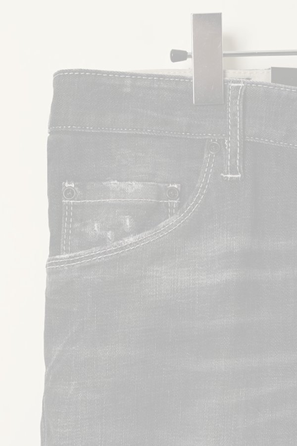 画像2:  {SOLD} DSQUARED2 ディースクエアード Black Clean Wash Skater Jeans{S71LB1088S30357900/S78LB0069S30839470-BBA} (2)