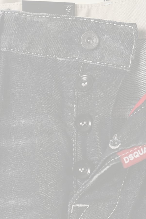 画像4:  {SOLD} DSQUARED2 ディースクエアード Black Clean Wash Skater Jeans{S71LB1088S30357900/S78LB0069S30839470-BBA} (4)