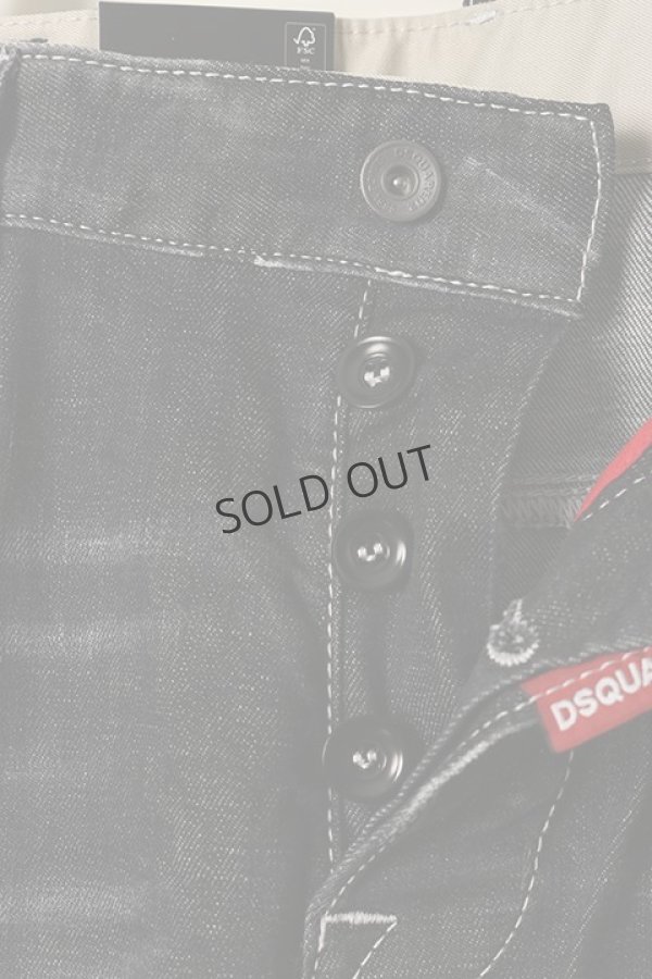 画像4: {SOLD}DSQUARED2 ディースクエアード Black Clean Wash Skater Jeans{S71LB1088S30357900/S78LB0069S30839470-BBA} (4)