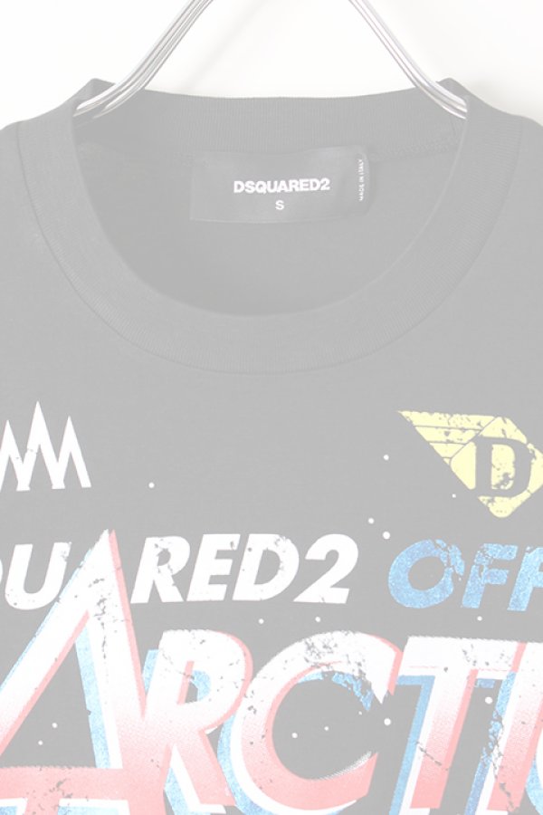 画像3:   DSQUARED2 ディースクエアード Dsquared2 Arctic Twins T-Shirt{-AIA} (3)