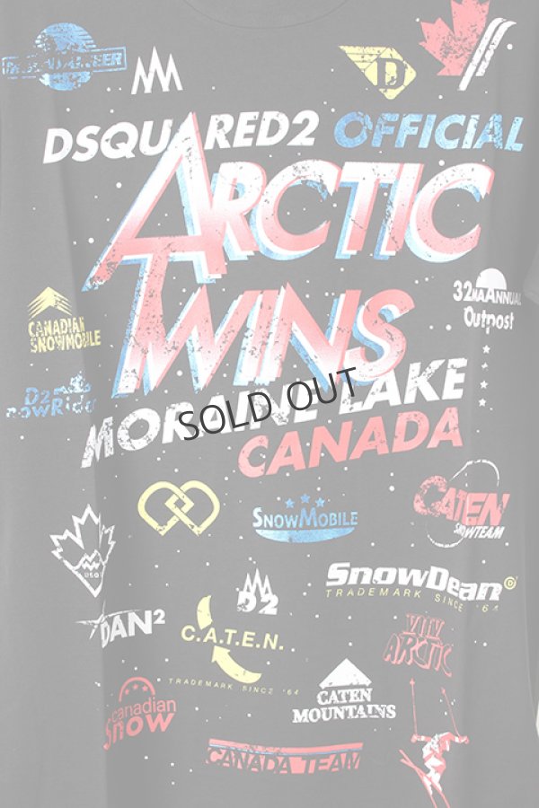 画像5: {SOLD}DSQUARED2 ディースクエアード Dsquared2 Arctic Twins T-Shirt{-AIA} (5)