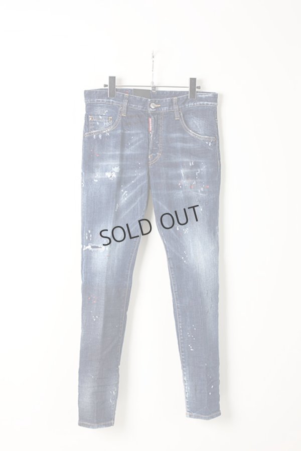 画像1: {SOLD}DSQUARED2 ディースクエアード Skater Jeans{-AIA} (1)