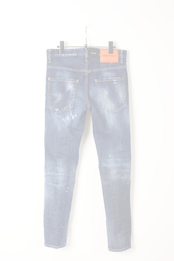 画像2:   DSQUARED2 ディースクエアード Skater Jeans{-AIA} (2)