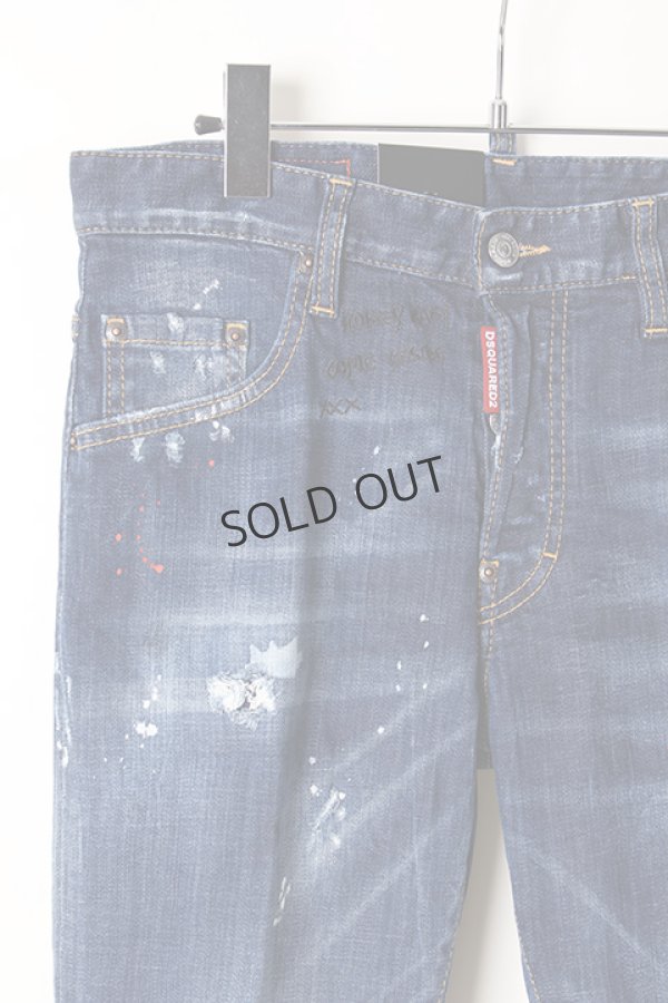 画像3: {SOLD}DSQUARED2 ディースクエアード Skater Jeans{-AIA} (3)