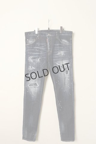 SOLD}DSQUARED2 ディースクエアード Dark Ripped Bleach Wash