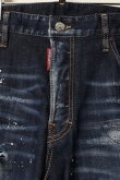 画像2: DSQUARED2 ディースクエアード Dark Ripped Bleach Wash Cool Guy Jeans{S74LB1193S30789470-BBA} (2)