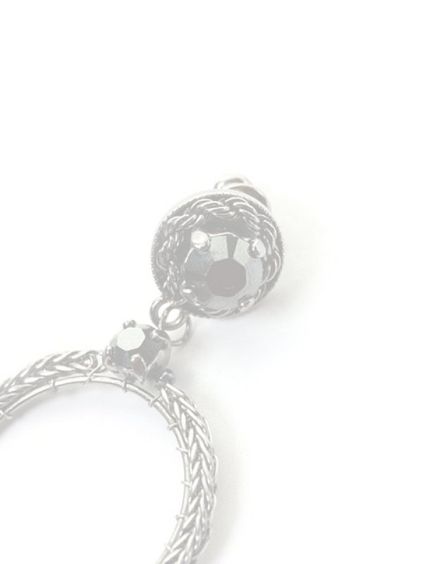 画像4:  {SOLD} SATELLITE サテリット サークルチェーンピアス{-ACS} (4)