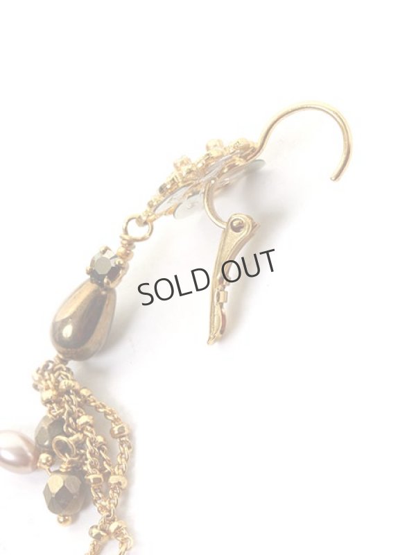 画像5: {SOLD}SATELLITE サテリット ティアドロップストーンピアス{-ACS} (5)