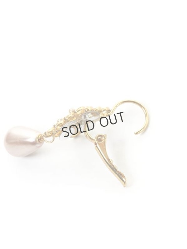 画像4: {SOLD}SATELLITE サテリット ティアドロップゴールドピアス{-ACS} (4)