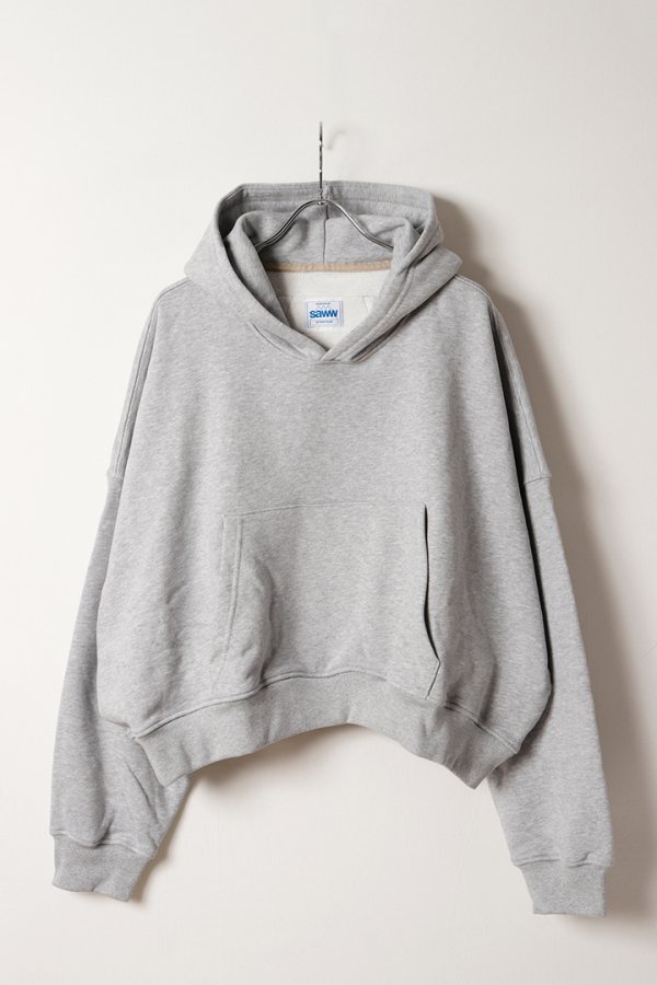 画像1: SAWW CROPPED PULLOVER HOODIE{-BFA} (1)
