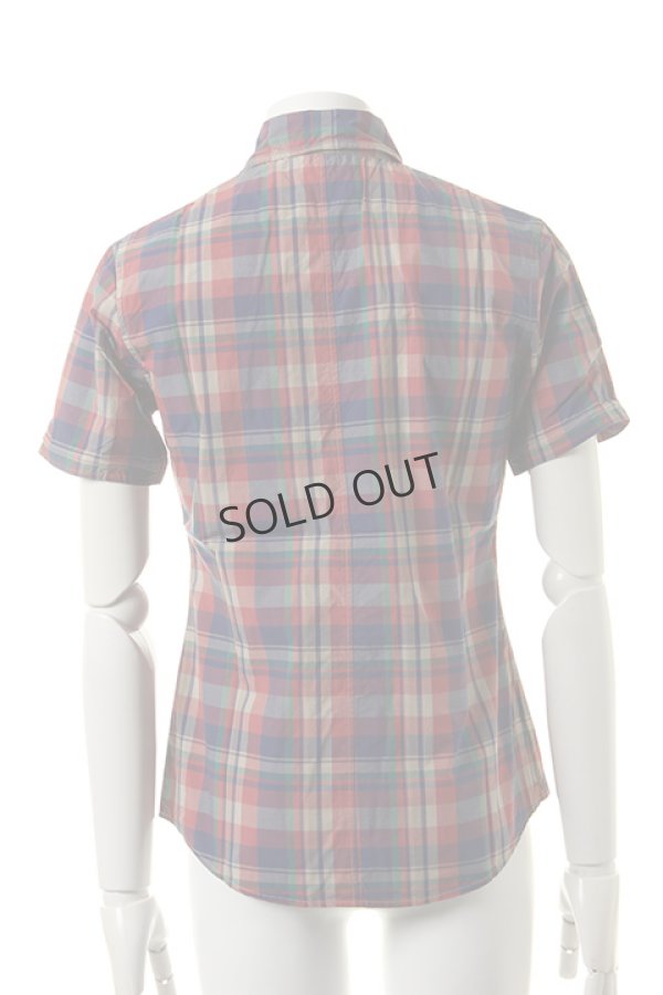 画像2: {SOLD}VADEL バデル typewriter check selvage-wire shirts S/S{-ADS} (2)