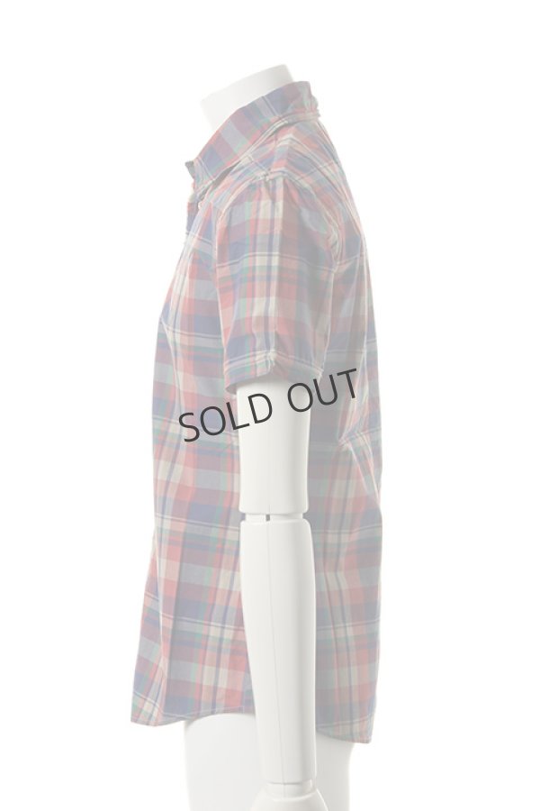 画像3: {SOLD}VADEL バデル typewriter check selvage-wire shirts S/S{-ADS} (3)