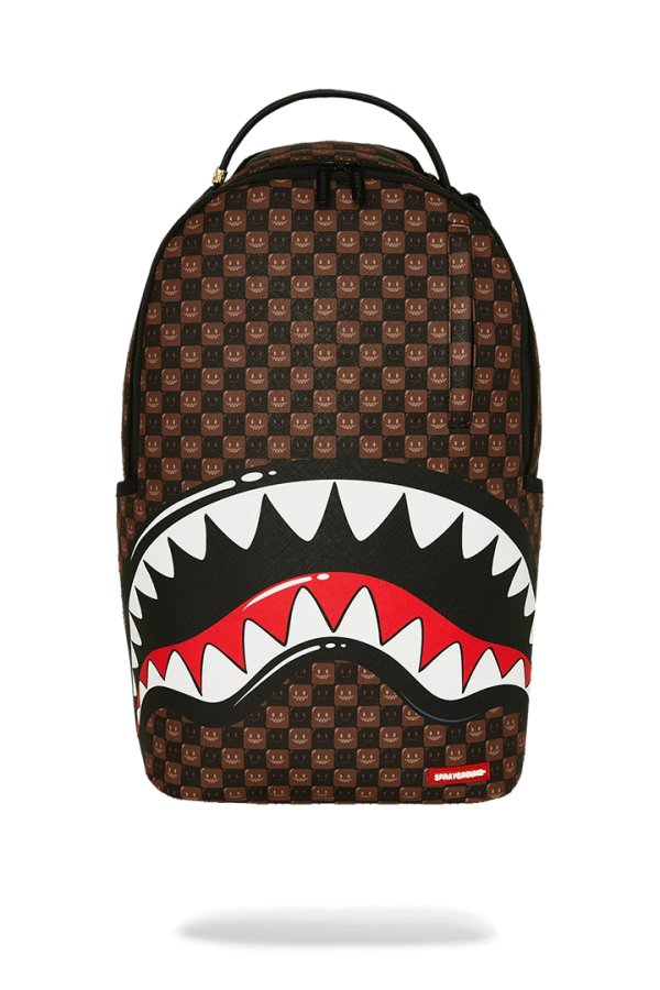 画像1: SPRAYGROUND スプレーグラウンド SHARKS IN PARIS GRIN & GRIND BACKPACK{-BFA} (1)