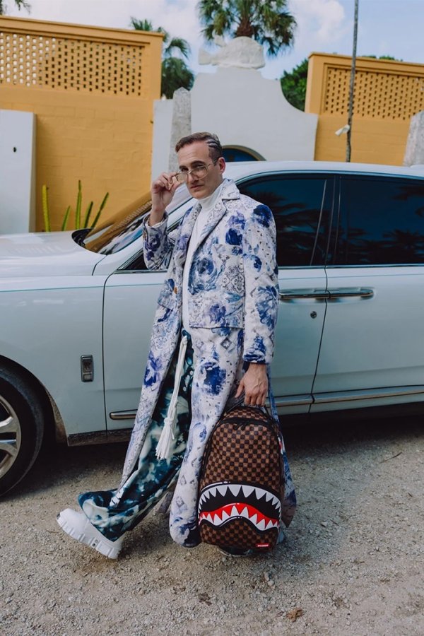 画像14: SPRAYGROUND スプレーグラウンド SHARKS IN PARIS GRIN & GRIND BACKPACK{-BFA} (14)