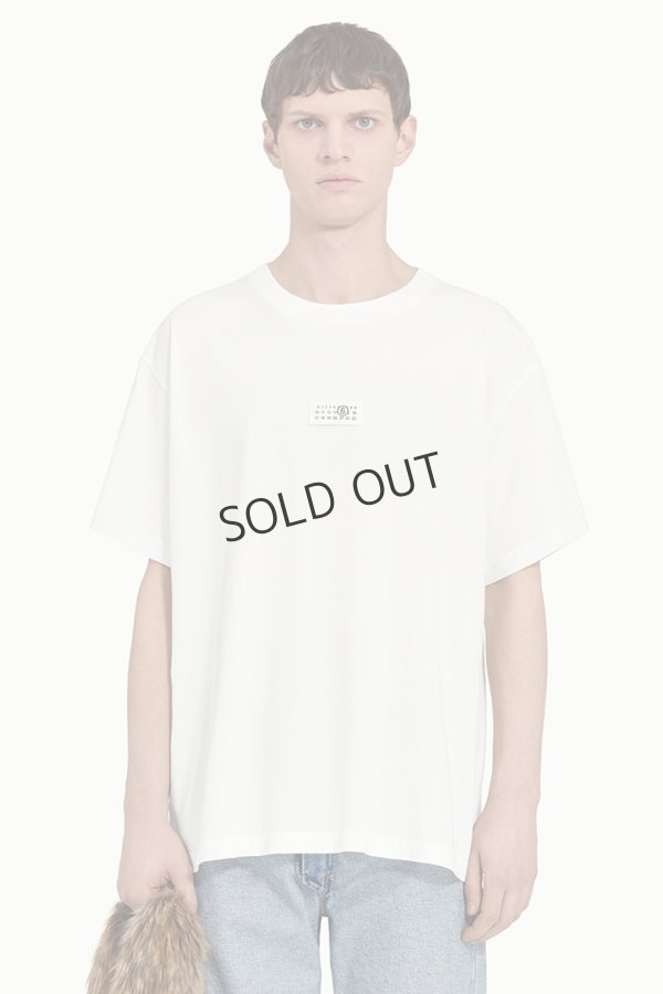 画像1: {SOLD}MM6 Maison Margiela エムエムシックス メゾンマルジェラ ニューメリック コットン Tシャツ{SH0GC0032M20170-101-BFS} (1)