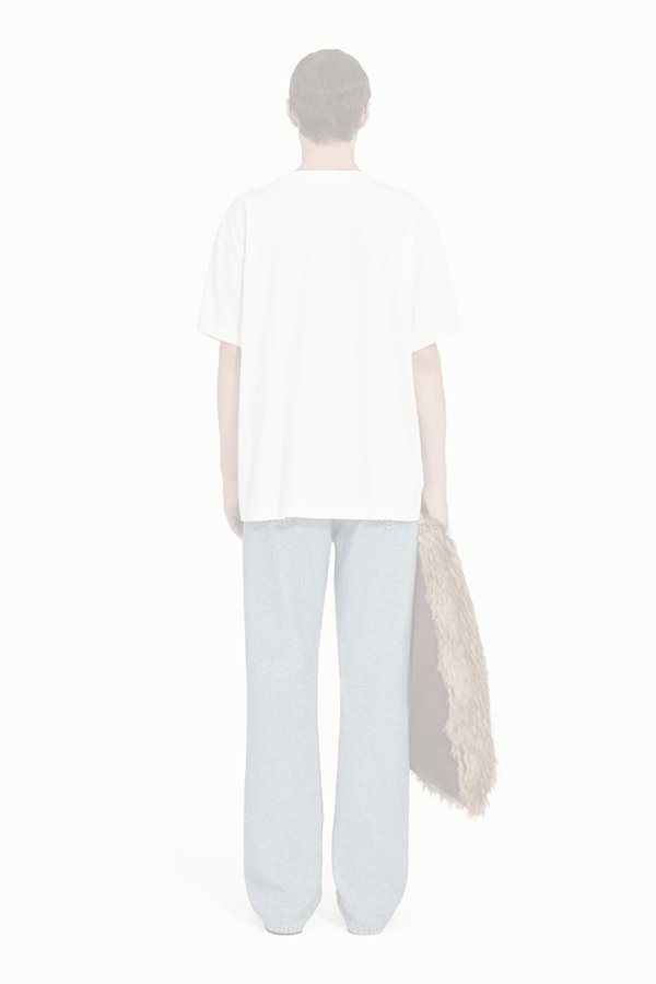 画像4:  {SOLD} MM6 Maison Margiela エムエムシックス メゾンマルジェラ ニューメリック コットン Tシャツ{SH0GC0032M20170-101-BFS} (4)