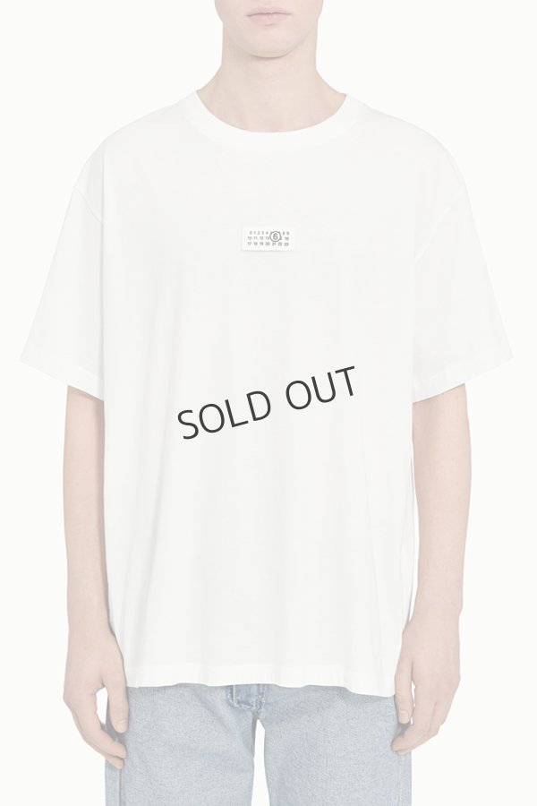 画像5: {SOLD}MM6 Maison Margiela エムエムシックス メゾンマルジェラ ニューメリック コットン Tシャツ{SH0GC0032M20170-101-BFS} (5)