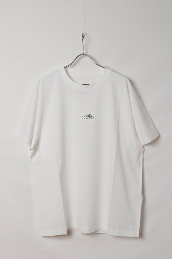 画像6: MM6 Maison Margiela エムエムシックス ニューメリック コットン Tシャツ{SH0GC0032M20170-101-BFS} (6)