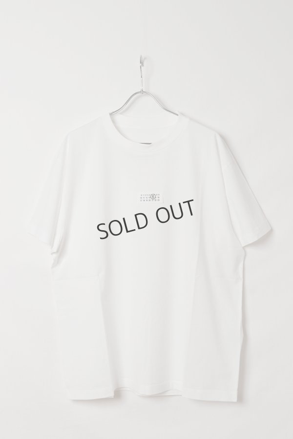 画像6: {SOLD}MM6 Maison Margiela エムエムシックス メゾンマルジェラ ニューメリック コットン Tシャツ{SH0GC0032M20170-101-BFS} (6)