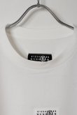 画像7: MM6 Maison Margiela エムエムシックス ニューメリック コットン Tシャツ{SH0GC0032M20170-101-BFS} (7)
