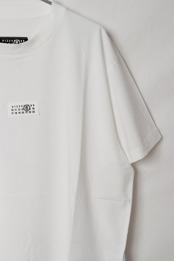画像9: MM6 Maison Margiela エムエムシックス ニューメリック コットン Tシャツ{SH0GC0032M20170-101-BFS} (9)
