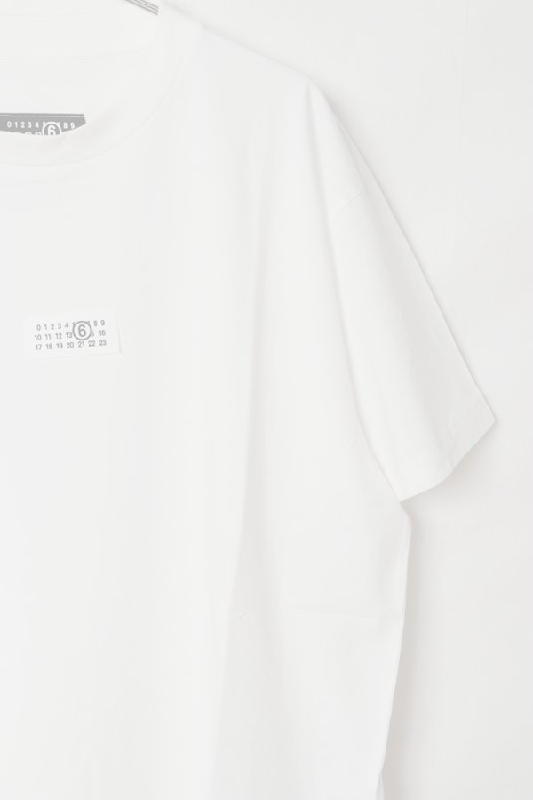 画像9:  {SOLD} MM6 Maison Margiela エムエムシックス メゾンマルジェラ ニューメリック コットン Tシャツ{SH0GC0032M20170-101-BFS} (9)