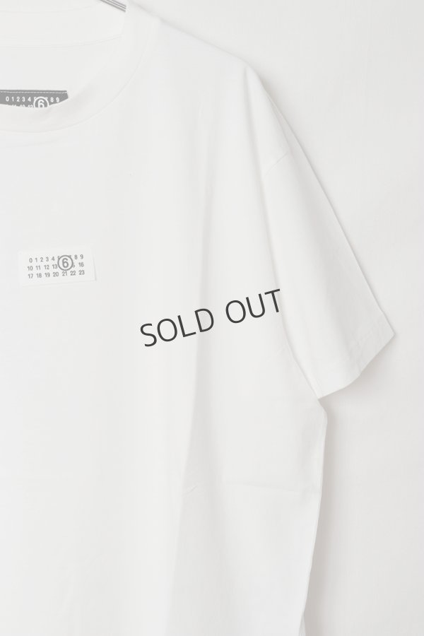 画像9: {SOLD}MM6 Maison Margiela エムエムシックス メゾンマルジェラ ニューメリック コットン Tシャツ{SH0GC0032M20170-101-BFS} (9)