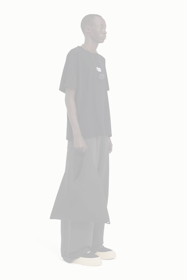 画像3:  {SOLD} MM6 Maison Margiela エムエムシックス メゾンマルジェラ ニューメリック コットン Tシャツ{SH0GC0032M20170-900-BFS} (3)