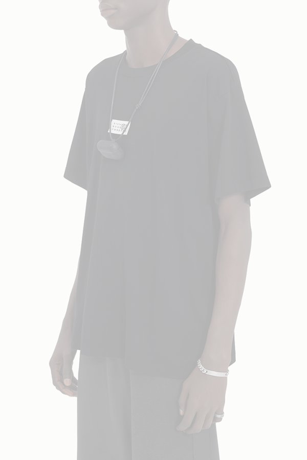 画像5:  {SOLD} MM6 Maison Margiela エムエムシックス メゾンマルジェラ ニューメリック コットン Tシャツ{SH0GC0032M20170-900-BFS} (5)