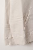 画像4: MM6 Maison Margiela エムエムシックス メゾンマルジェラ アンブラッシュドコットン フーディ{SH0GU0048M25025103-BFA} (4)