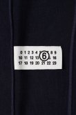 画像3: MM6 Maison Margiela エムエムシックス メゾンマルジェラ アンブラッシュドコットン フーディ{SH0GU0048M25025524-BFA} (3)