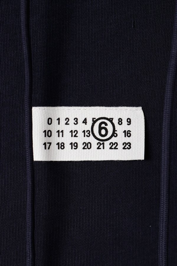 画像3: MM6 Maison Margiela エムエムシックス メゾンマルジェラ アンブラッシュドコットン フーディ{SH0GU0048M25025524-BFA} (3)