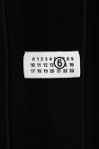画像3: MM6 Maison Margiela エムエムシックス メゾンマルジェラ アンブラッシュドコットン フーディ{SH0GU0048M25025900-BFA} (3)
