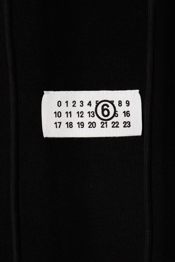 画像3: MM6 Maison Margiela エムエムシックス メゾンマルジェラ アンブラッシュドコットン フーディ{SH0GU0048M25025900-BFA} (3)
