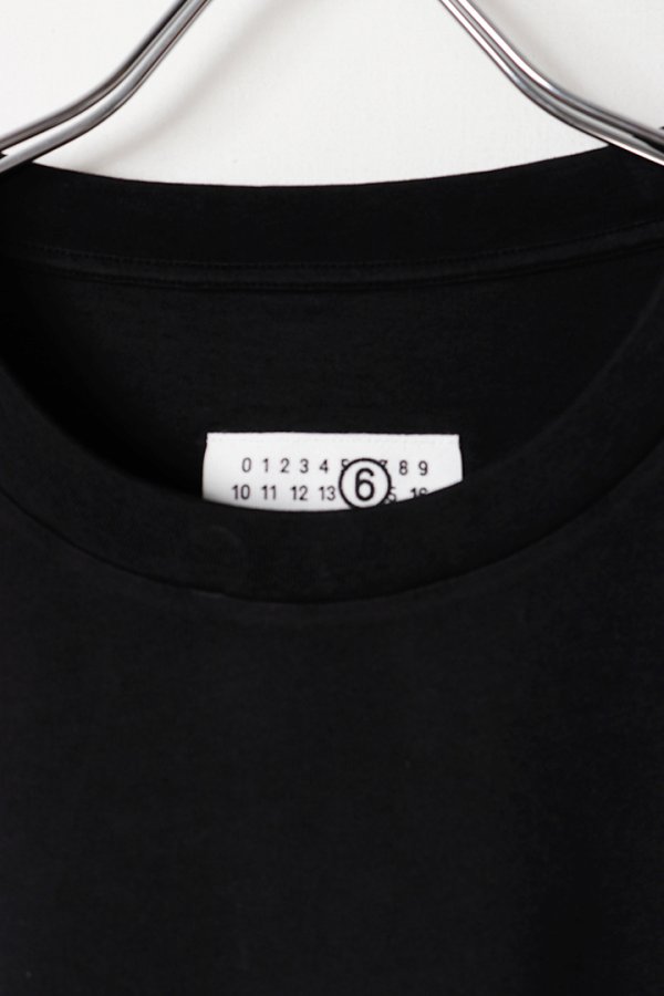 画像2: MM6 Maison Margiela エムエムシックス メゾンマルジェラ コットン Tシャツ{SH0NH0028M20258-900-BFA} (2)