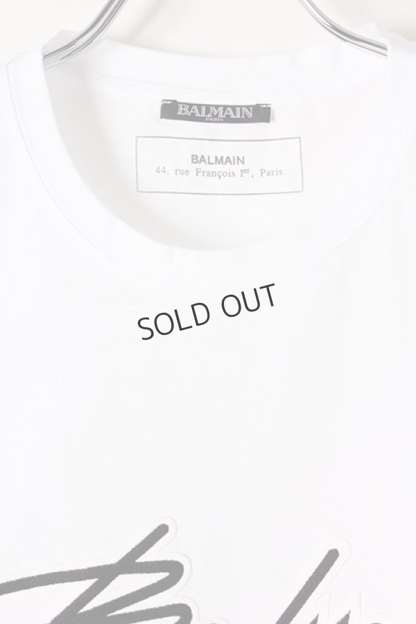 画像3: {SOLD}BALMAIN バルマン T-SHIRTS NEW-LOGO PUTCH{SH11601-I114-OFA-AIA} (3)