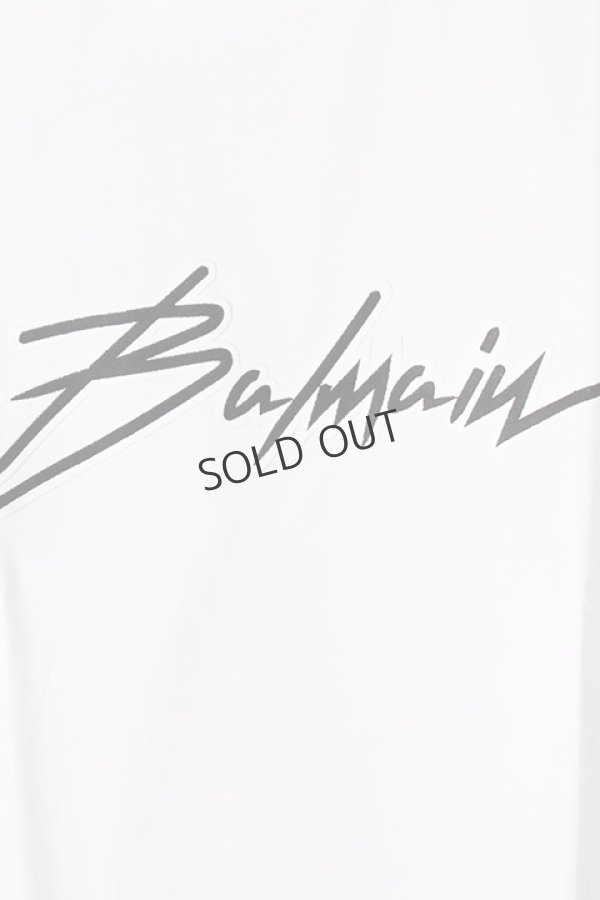 画像4: {SOLD}BALMAIN バルマン T-SHIRTS NEW-LOGO PUTCH{SH11601-I114-OFA-AIA} (4)