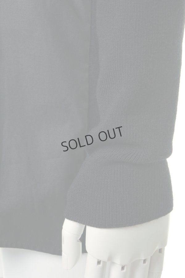 画像5: {SOLD}KRIS VAN ASSCHE クリスヴァンアッシュ SHIRT W/ KNITTED BACK＆SLEEVES{112SH120-5098-999-} (5)