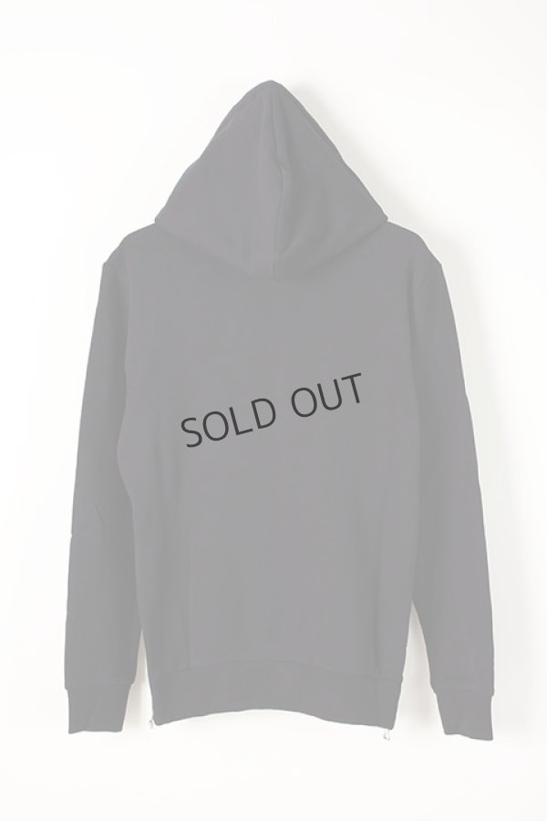 画像2: {SOLD}BALMAIN バルマン ZIP HOODIE LOGO-LACE{SH13843-J928-OPA-AIA} (2)