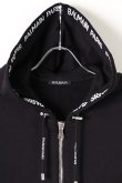 画像3: {SOLD}BALMAIN バルマン ZIP HOODIE LOGO-LACE{SH13843-J928-OPA-AIA} (3)