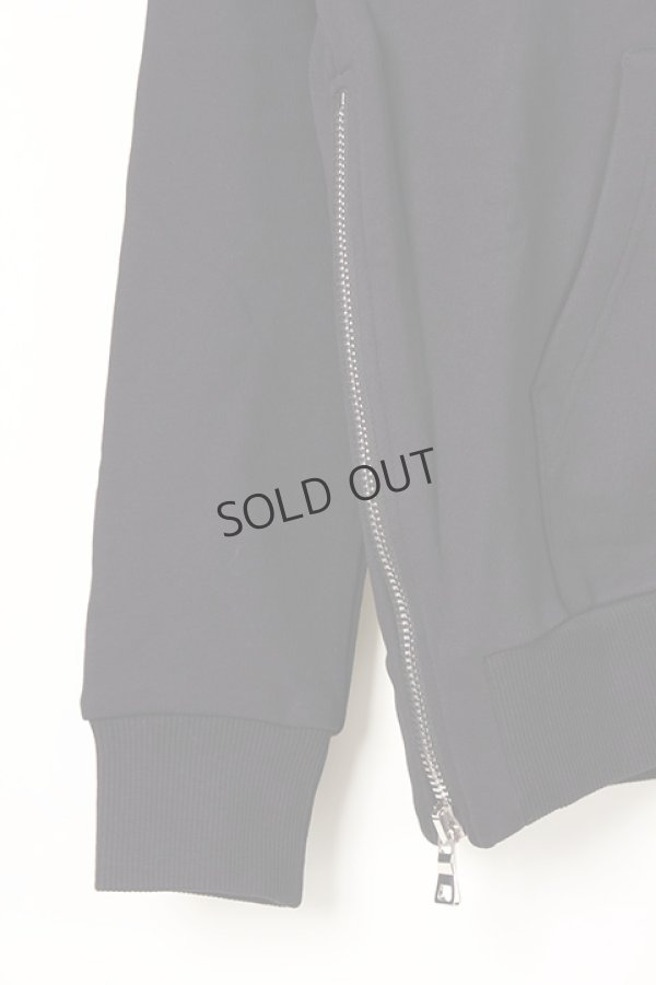 画像4: {SOLD}BALMAIN バルマン ZIP HOODIE LOGO-LACE{SH13843-J928-OPA-AIA} (4)