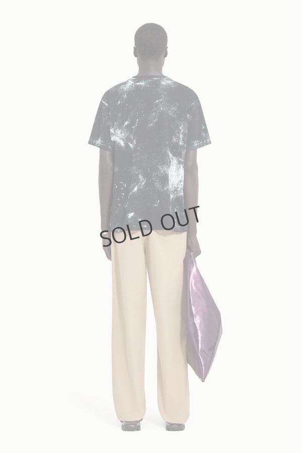画像4: {SOLD}MM6 Maison Margiela エムエムシックス ホワイトペイント ジャージーTシャツ{SH2GC0039M20048900-BFS} (4)