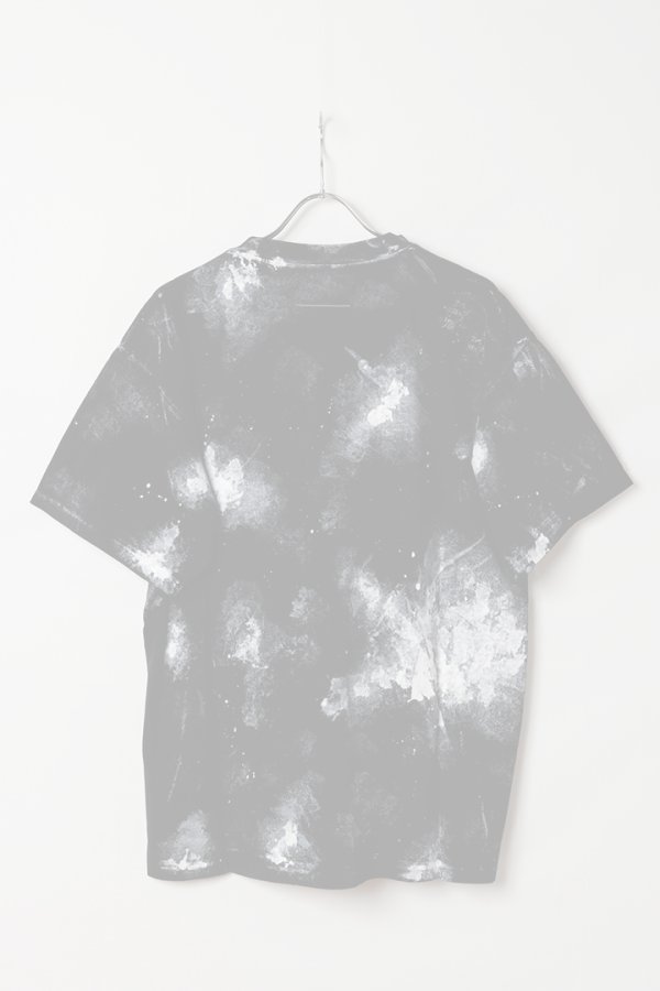 画像9:  {SOLD} MM6 Maison Margiela エムエムシックス メゾンマルジェラ ホワイトペイント ジャージーTシャツ{SH2GC0039M20048900-BFS} (9)