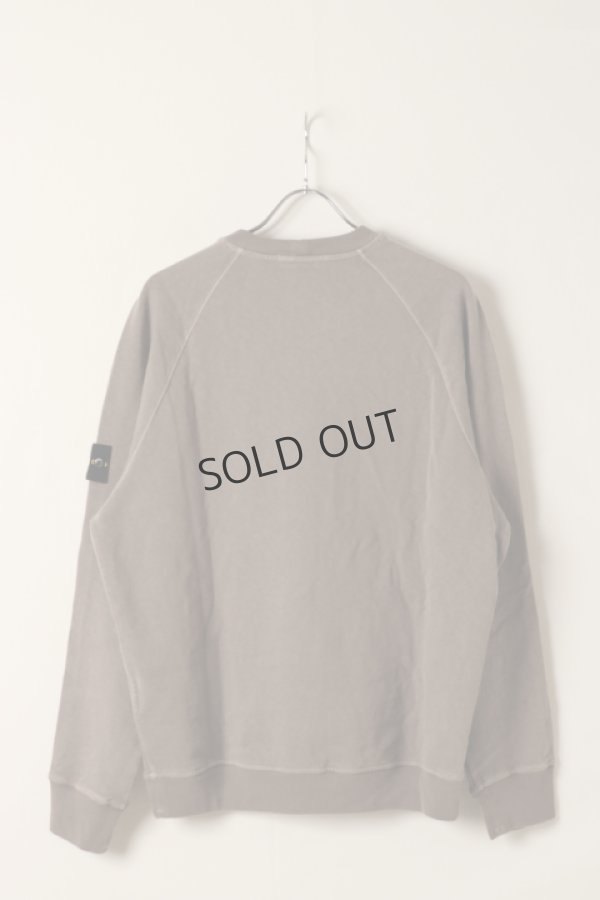 画像4: {SOLD}STONE ISLAND ストーンアイランド 66060 ‘OLD’ TREATMENT クルーネックスウェットシャツ{-BDS} (4)